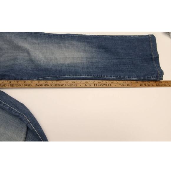 Levi's 515 Bootcut Demin Blue Jeans Dark Wash Women's Size 16M Plus Size - Picture 11 of 12
